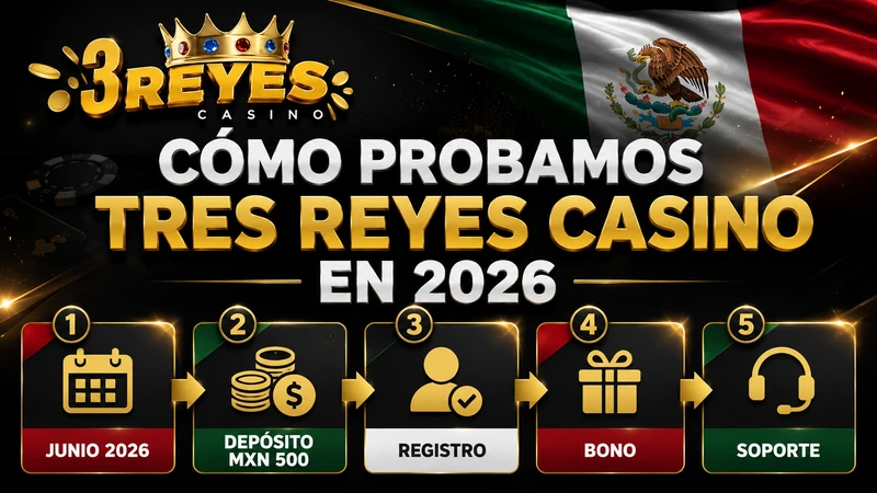 Metodología de prueba de tres reyes casino 2026