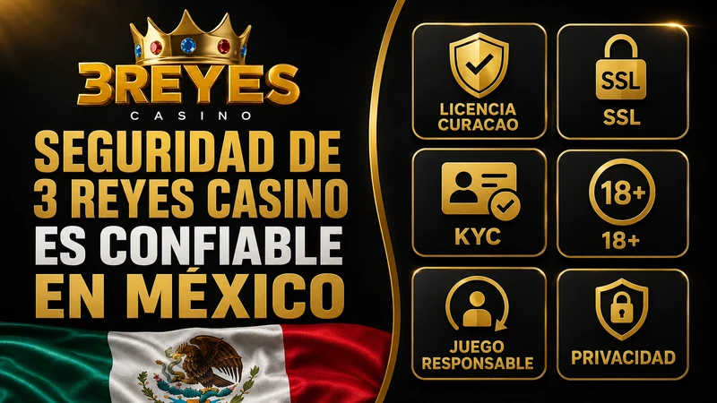 Seguridad y confianza de 3 reyes casino en México